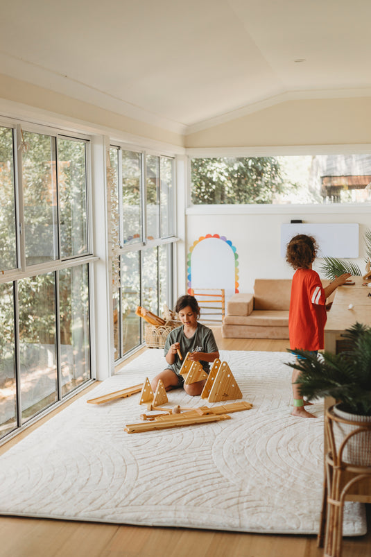 Wooden Ramps & Seesaw set