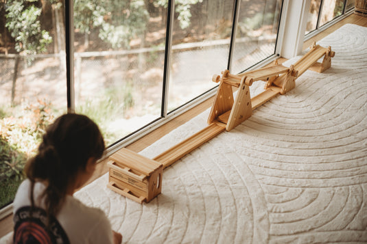 Wooden Ramps & Seesaw set