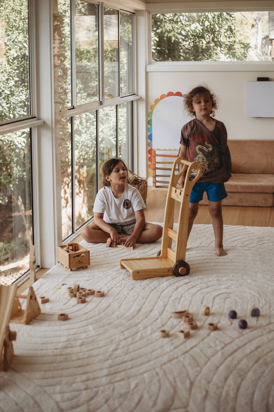 Wooden Hand Trolley