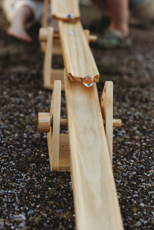 Wooden Ramps & Seesaw set