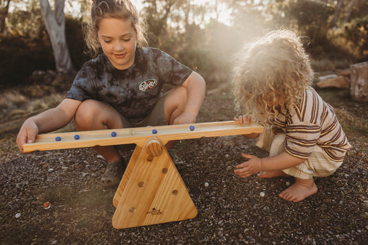 Wooden Ramps & Seesaw set