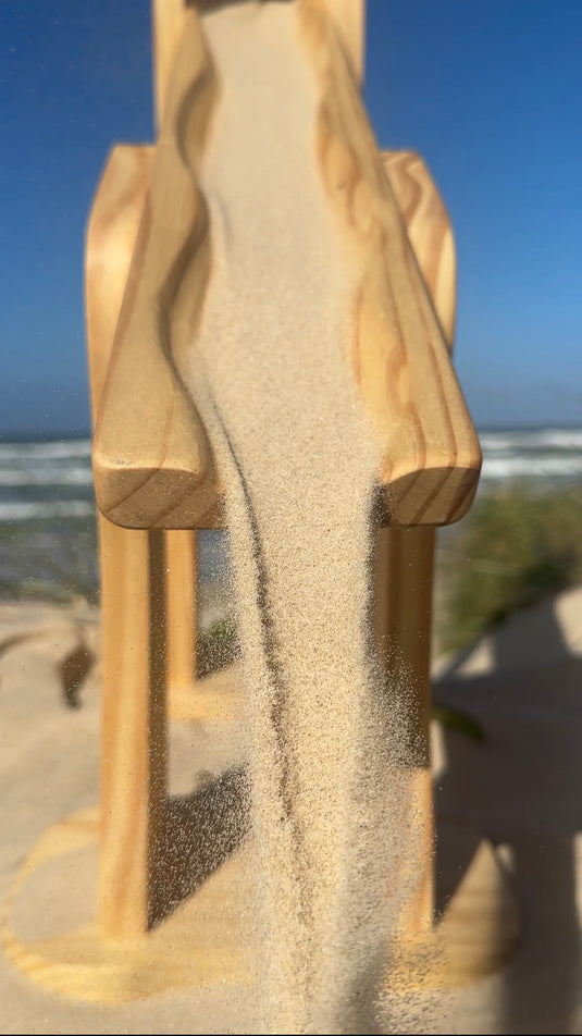 Wooden Funnel & Chute