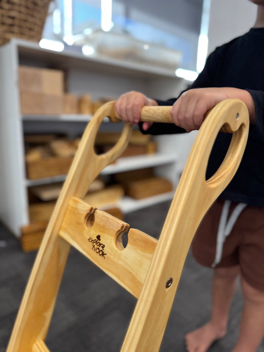 Wooden Hand Trolley