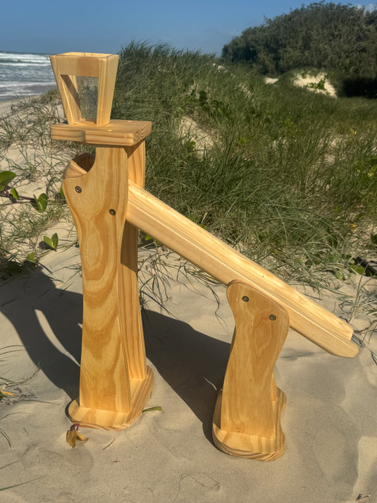 Wooden Funnel & Chute