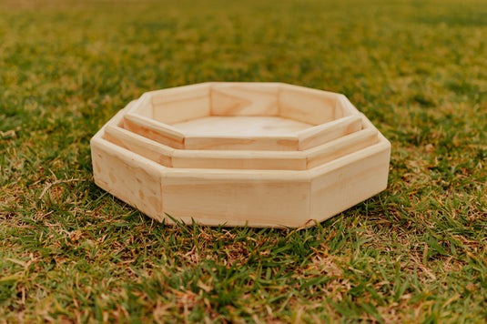 Timber Tuff Trays - (3 Piece Nested Pack)