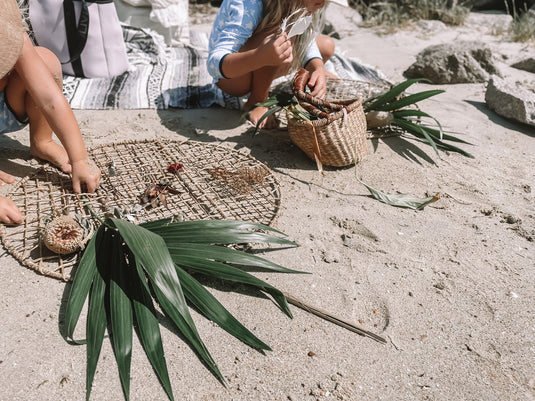 Round Nature Weaving Frame