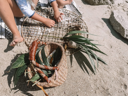 Round Nature Weaving Frame