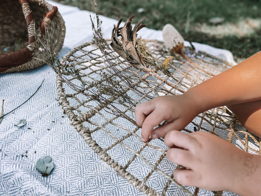 Round Nature Weaving Frame - Community Weaving Pack (5 frames)