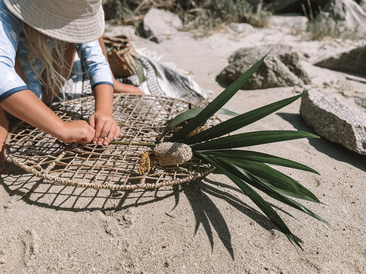 Round Nature Weaving Frame