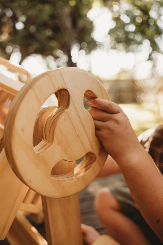 Wooden Cement Mixer