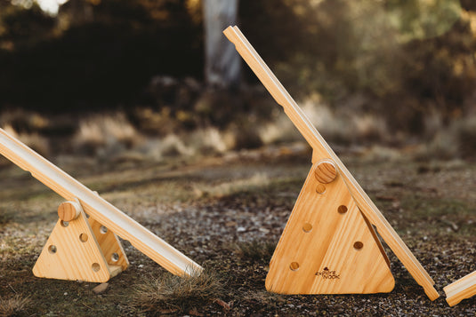 Wooden Ramps & Seesaw set