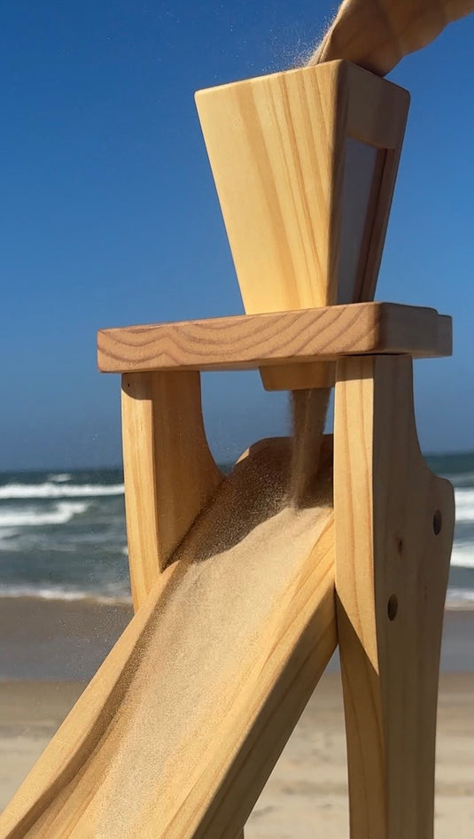 Wooden Funnel & Chute