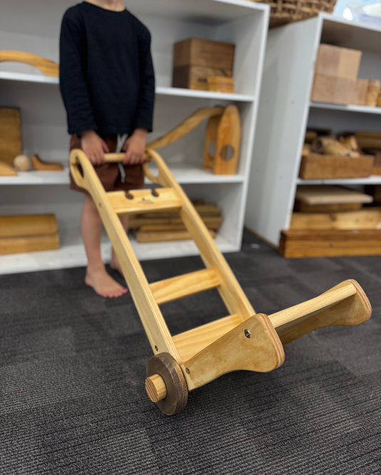Wooden Hand Trolley