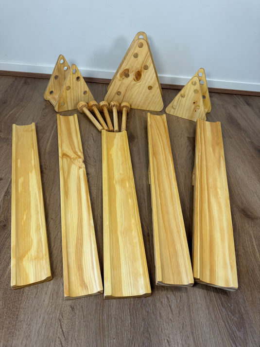 Wooden Ramps & Seesaw set