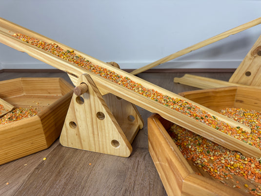 Wooden Ramps & Seesaw set