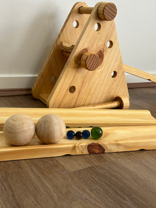 Wooden Ramps & Seesaw set
