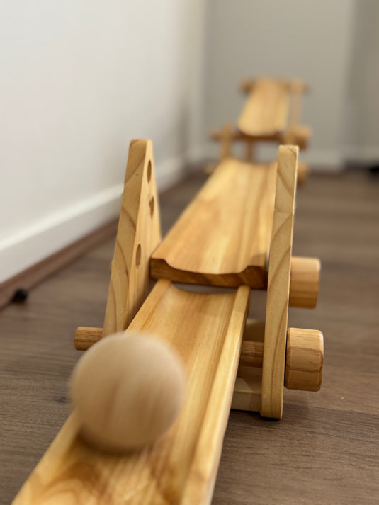 Wooden Ramps & Seesaw set