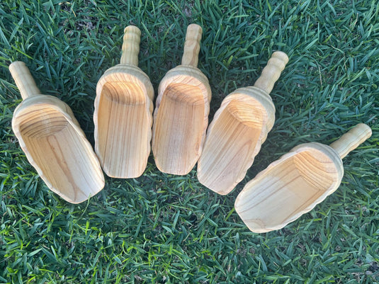 Large Wooden Shovel ELC Pack x 5