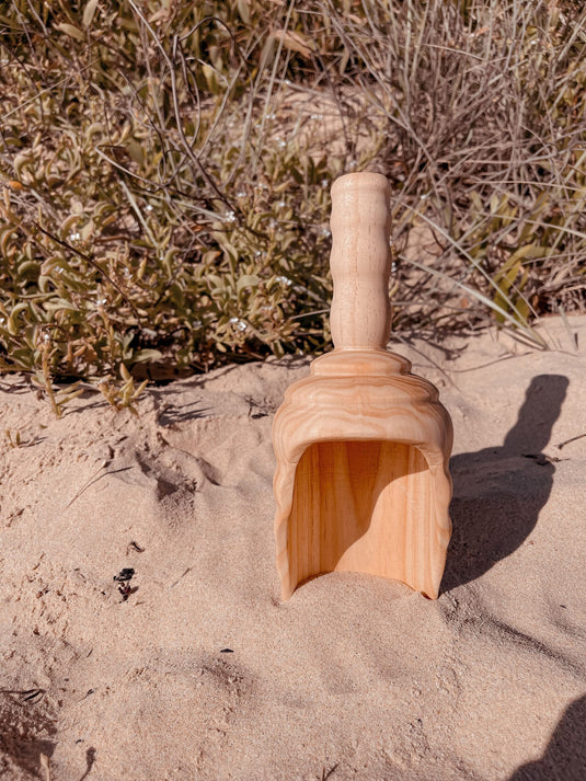 Large Wooden Shovel ELC Pack x 5