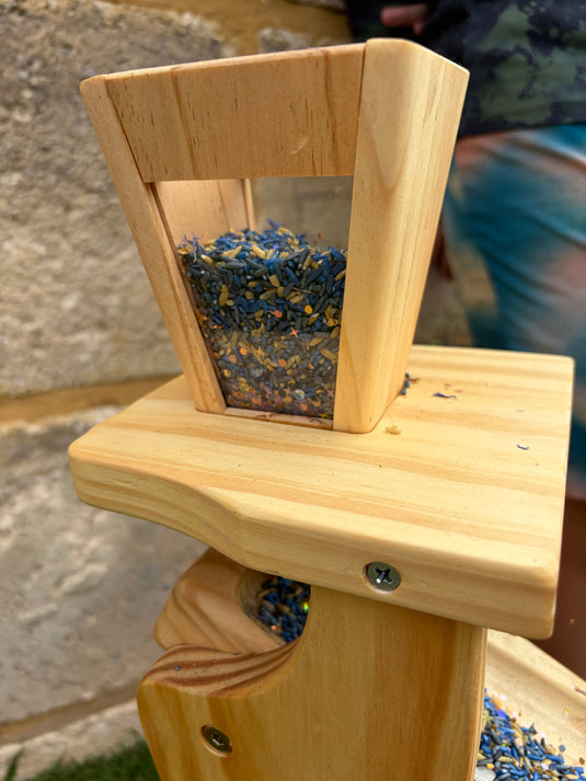 Wooden Funnel & Chute