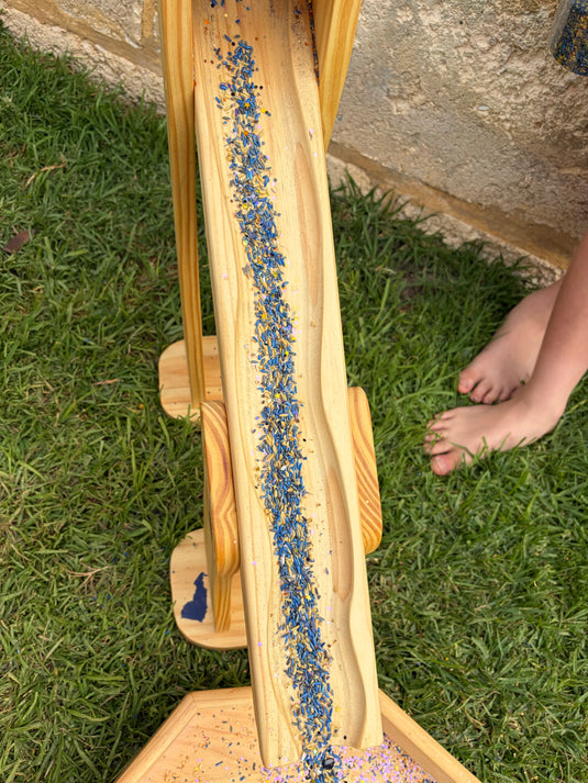 Wooden Funnel & Chute