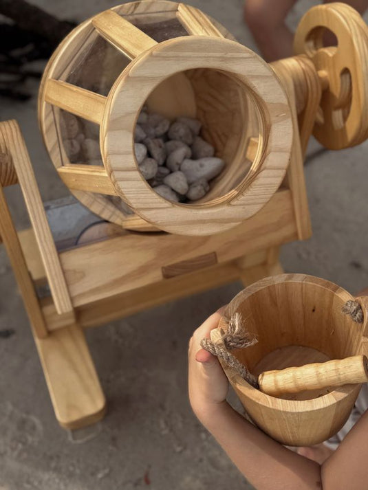 Wooden Cement Mixer