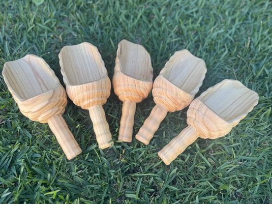 Large Wooden Shovel ELC Pack x 5