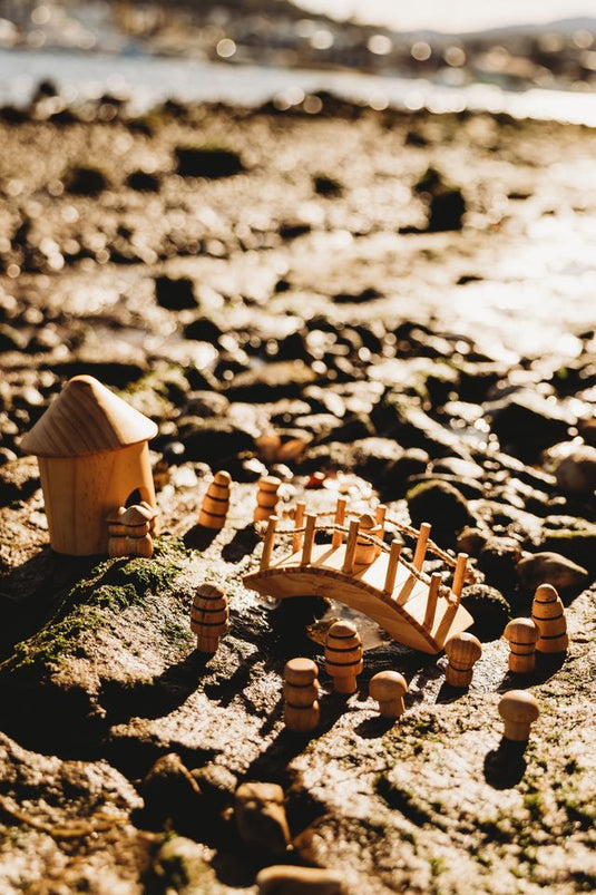 Small World - Diverse Wooden Figurine Set