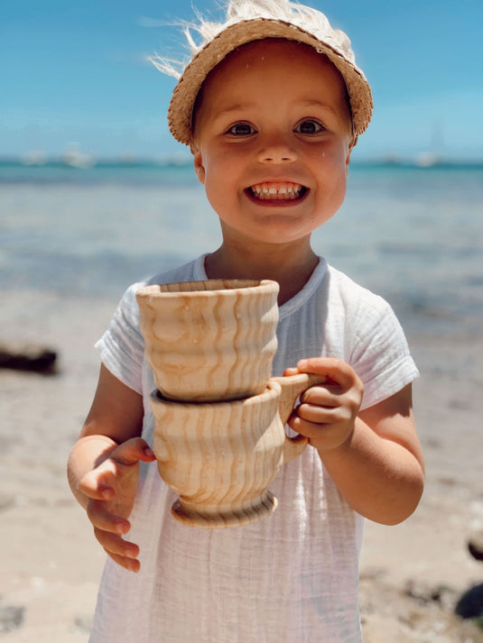 Wooden Water & Sand Wheel PLAY SET
