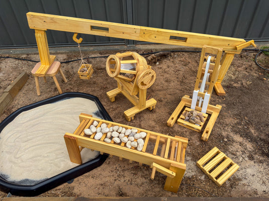 Wooden Machines Inspire Learning Set