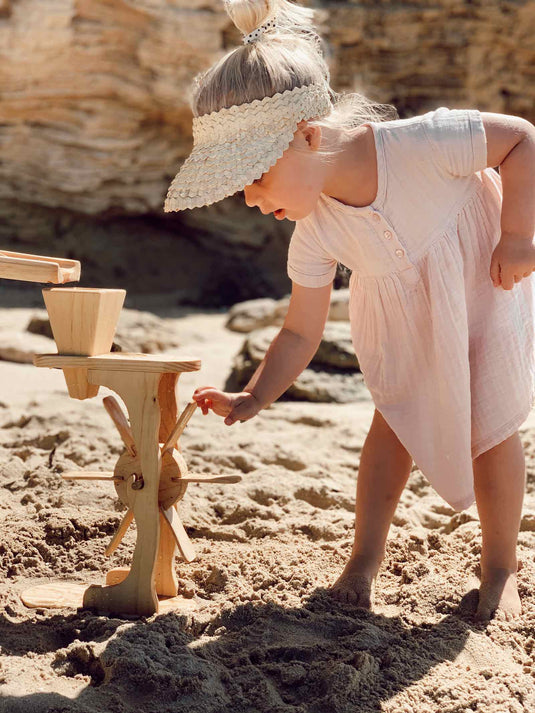Wooden Water & Sand Wheel